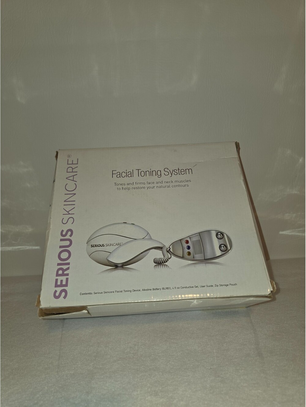 SERIOUS SKINCARE EGG 1676B FACIAL TONING SYSTEM COMPLETE TESTED WORKING